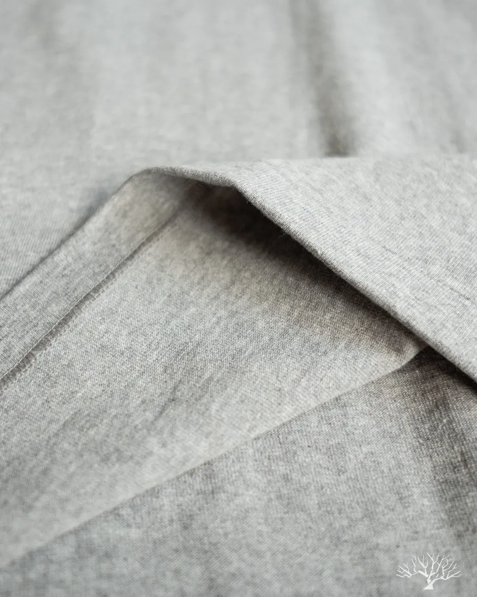 263 Crew Neck Pocket T-Shirt - Heather Grey