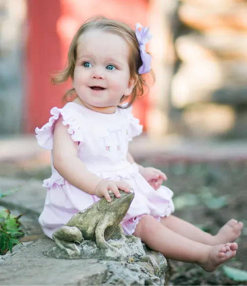 Bambinos Riverside Ruffle Rompers