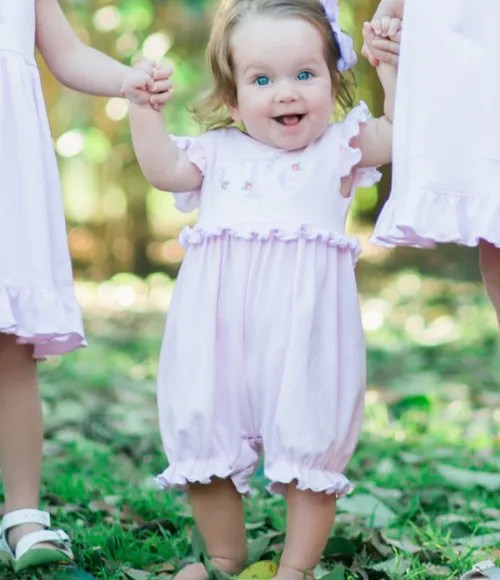 Bambinos Riverside Ruffle Rompers