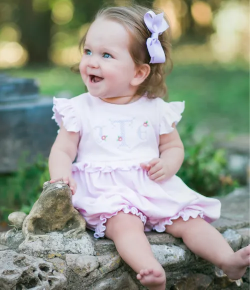 Bambinos Riverside Ruffle Rompers