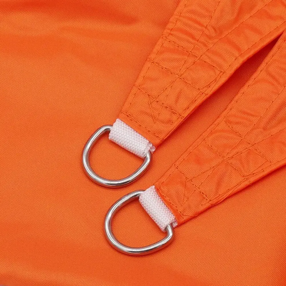 Big Size Orange 300d 100% Polyester Tarpaulin Sunshade Net Pavilion Balcony Rainproof Shading Netting Garden Shelter Sun Sails