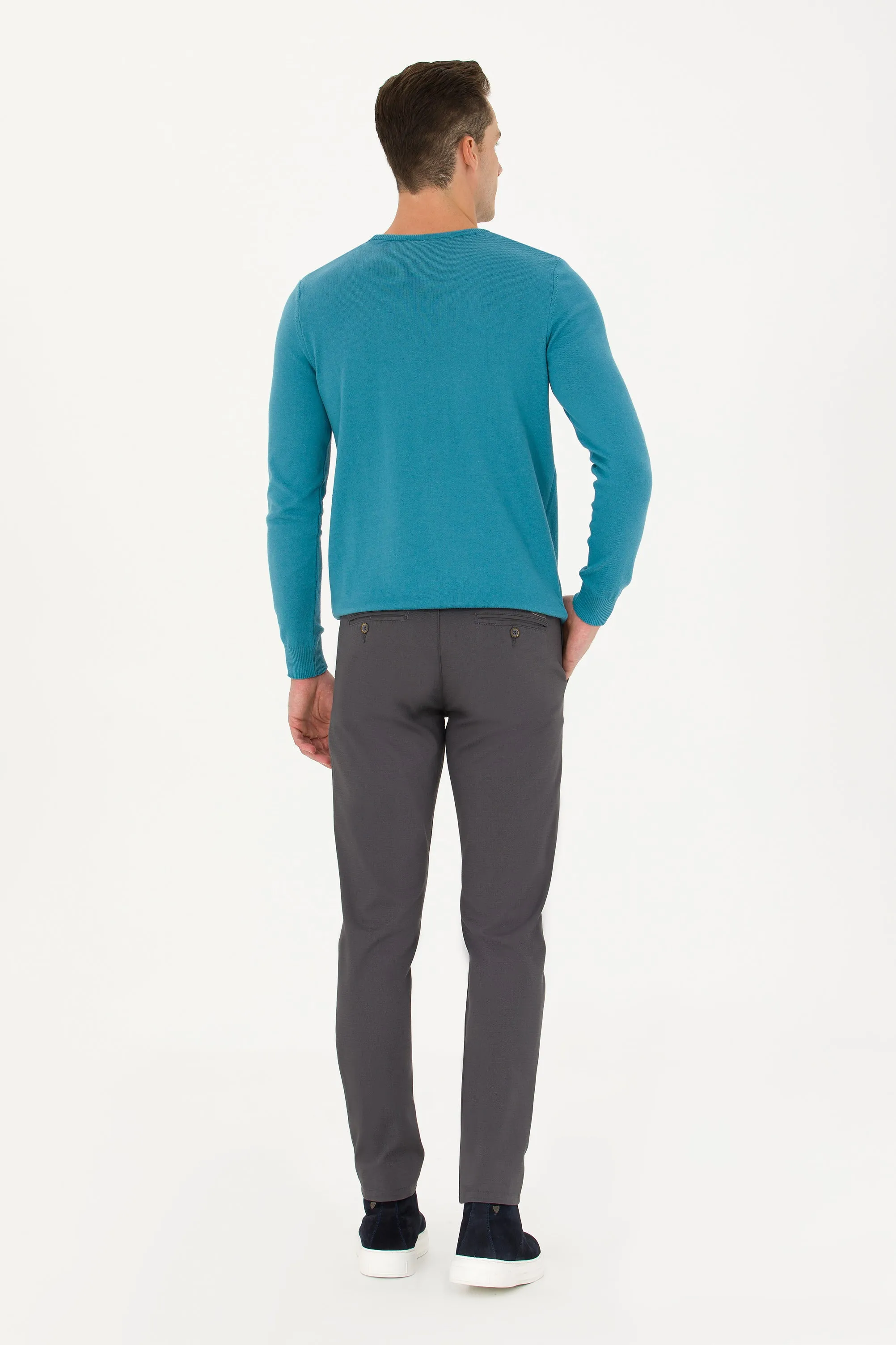 CHINOS KENZI Bleu Foncé - 1675246VR006