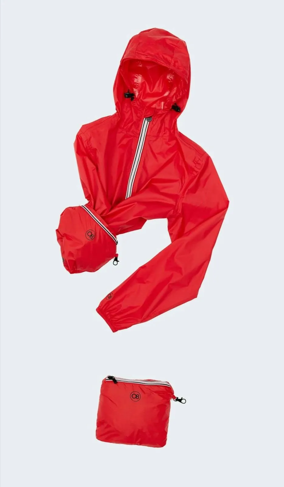 Full Zip Packable Jacket (Celestial Blue)