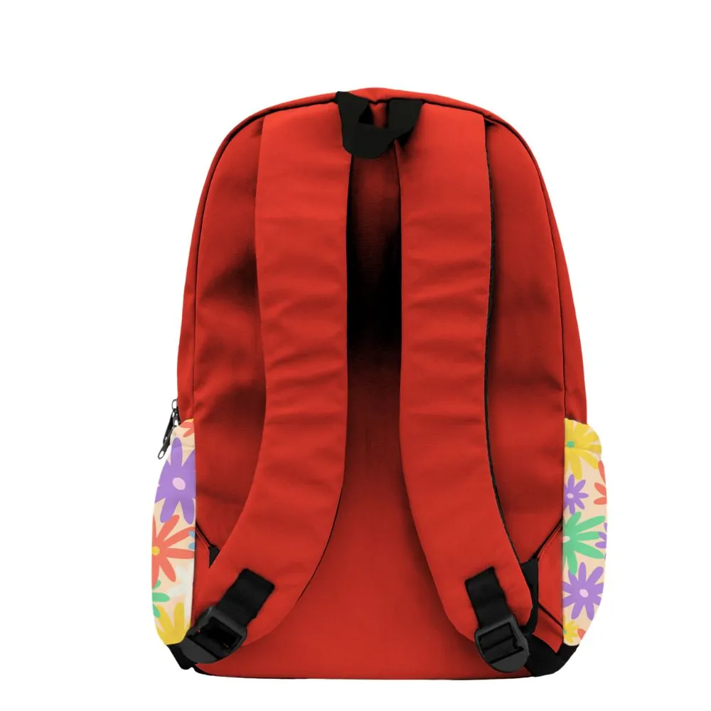 Headster Backyard Meadow School Bag - Peaches