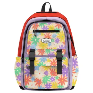 Headster Backyard Meadow School Bag - Peaches