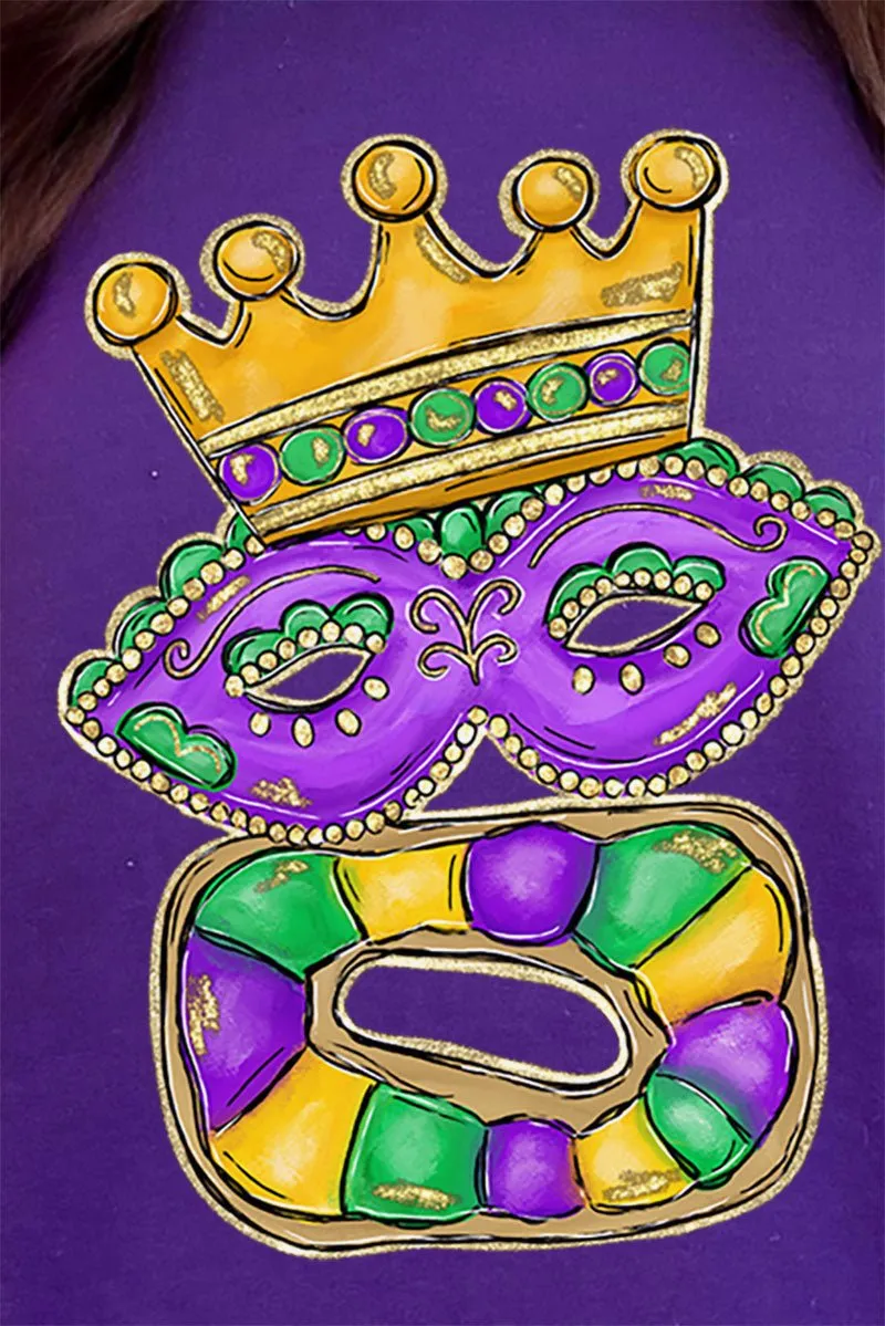King Cake Queen Heavy-weight Crew Sweatshirt