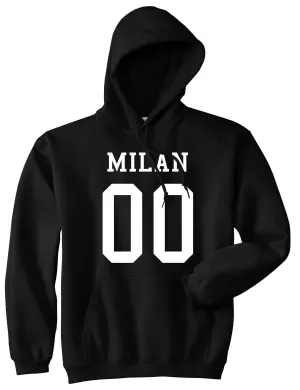 Milan Team 00 Jersey Pullover Hoodie