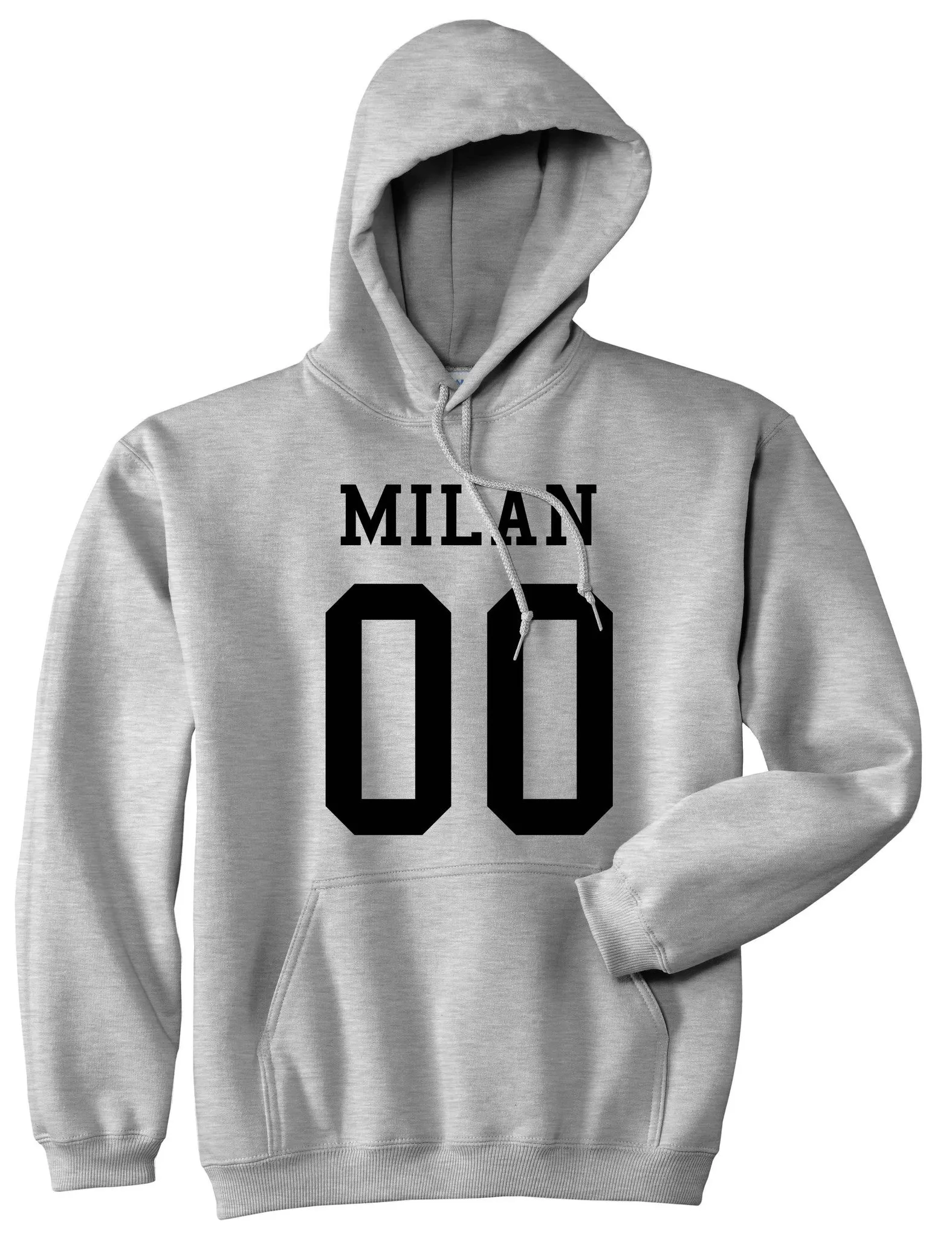 Milan Team 00 Jersey Pullover Hoodie