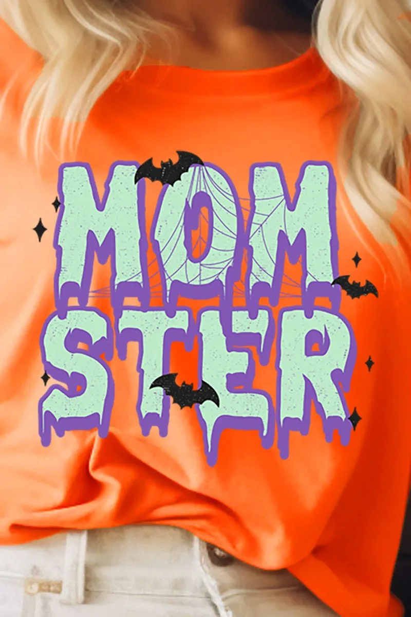 Momster Short Sleeve Relaxed Fit T-Shirt
