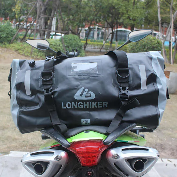 Motorcycle Waterproof Rear Tail Back Seat-حقيبة ظهر خلفية