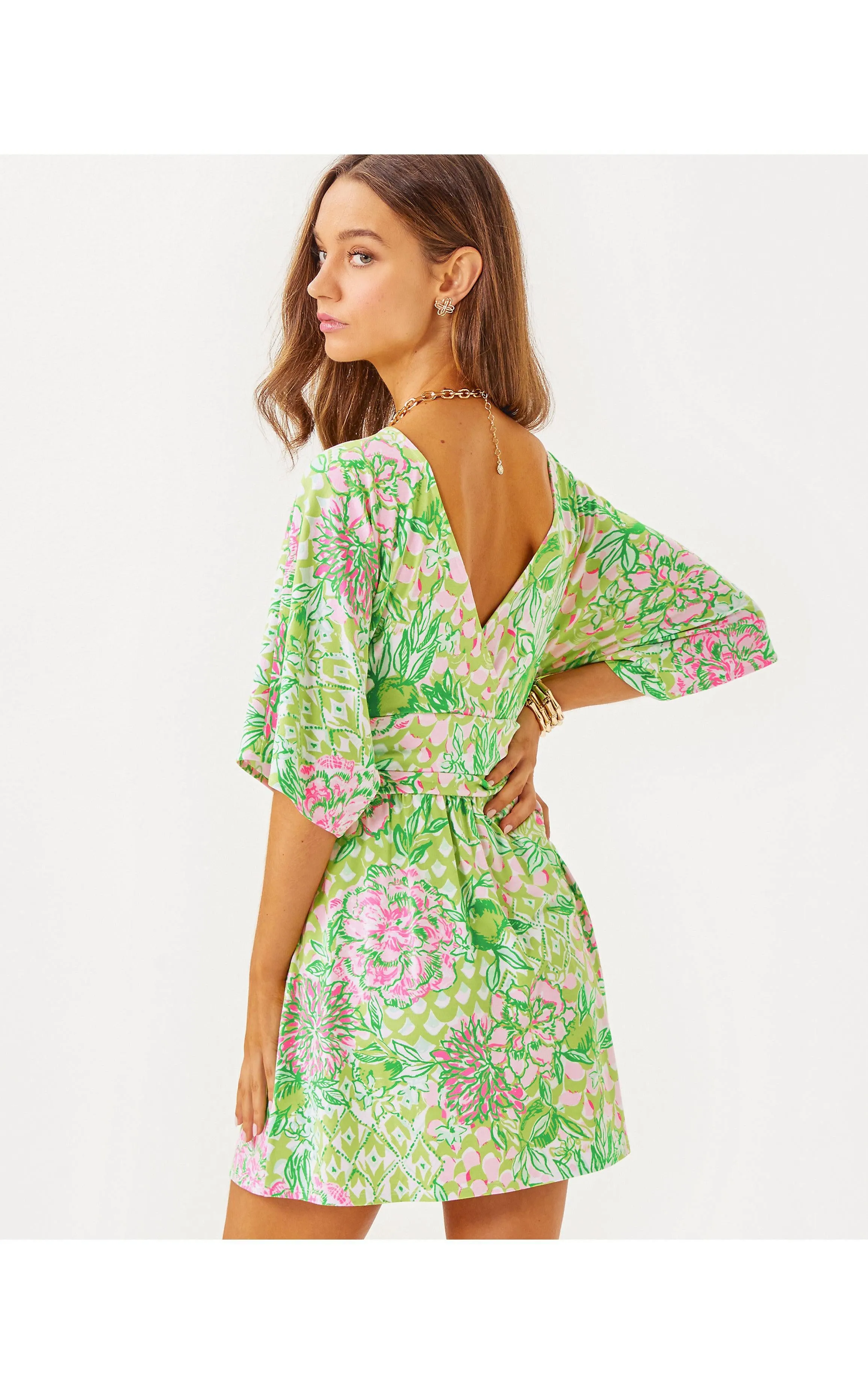 Parigi Skort Romper Lime Feeling Good