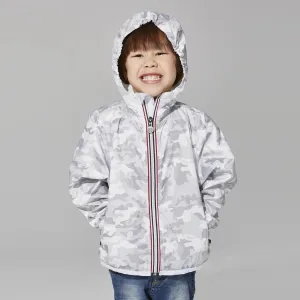 Sam Full Zip Packable Jacket (White Camo)