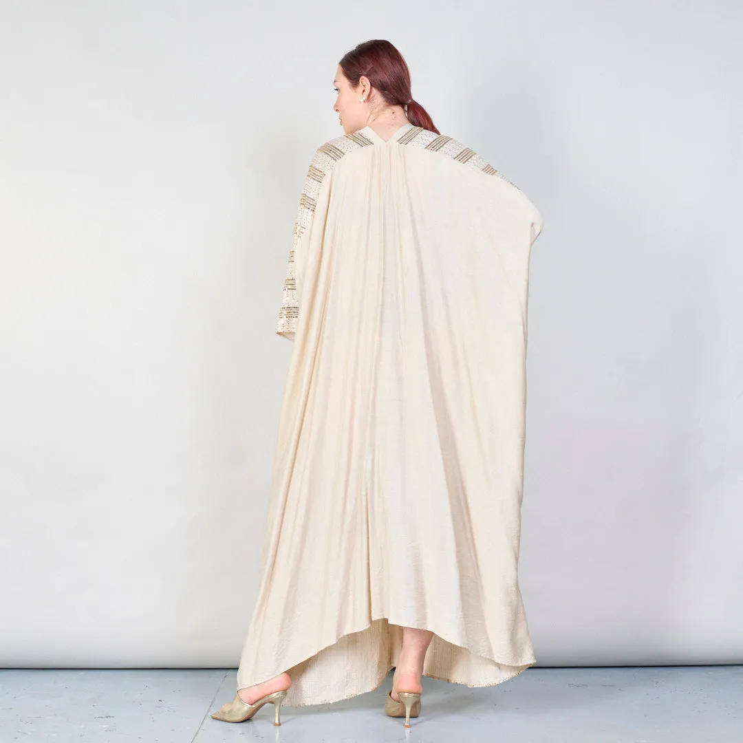 Sequin embellished kaftan dress wholesale