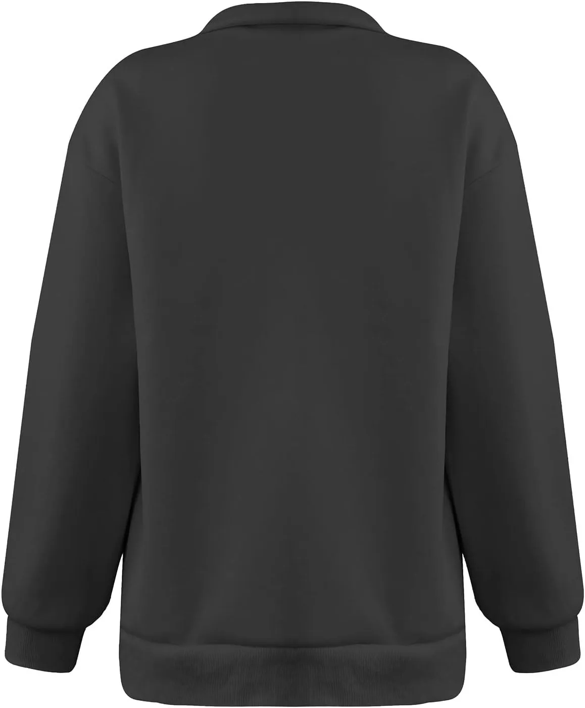 SERYU Oversized Sweatshirt Womens Loose Fit 2024 Fleece Fall Long Sleeve Half Zip Collared Pullover Y2k Clothes