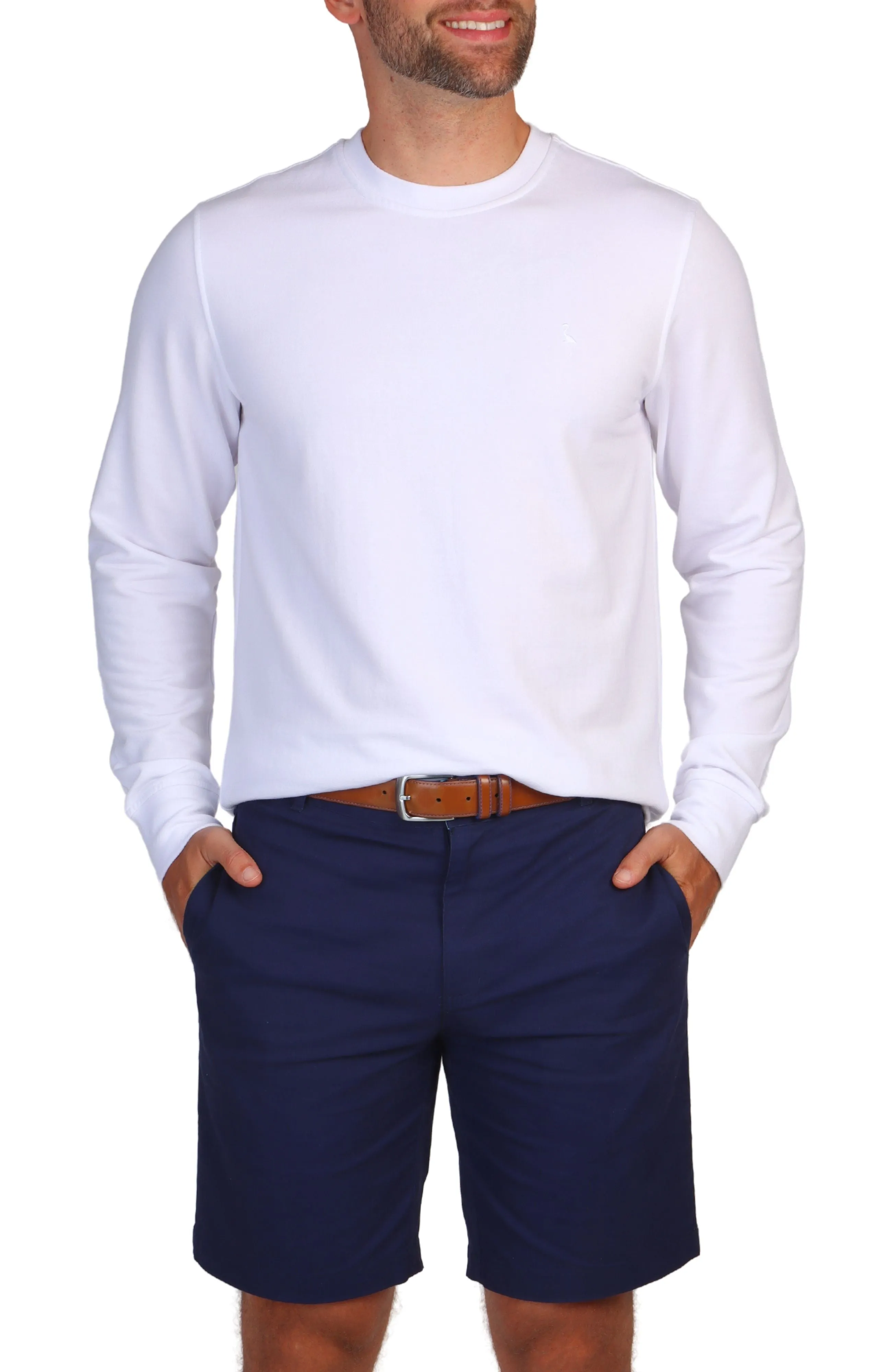 Sueded Fleece Crewneck Pullover