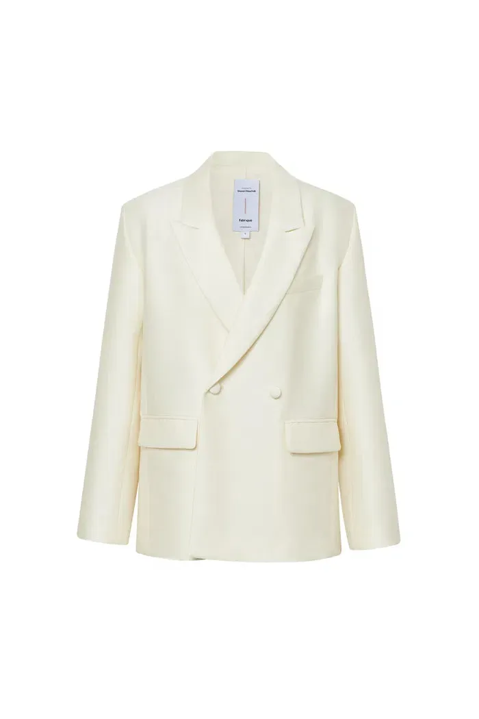 Trai Blazer in Silk Wool Blend