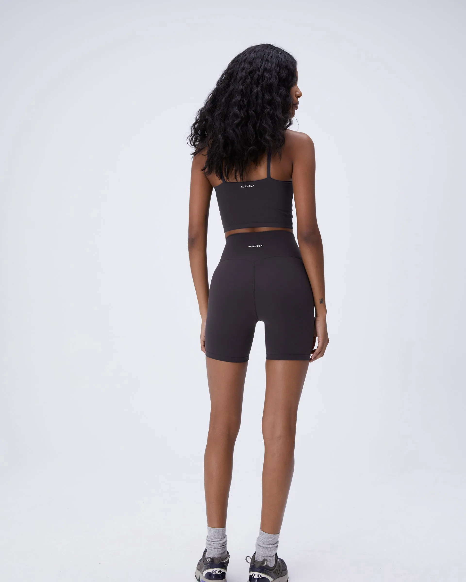 Ultimate Crop Shorts - Coffee Bean