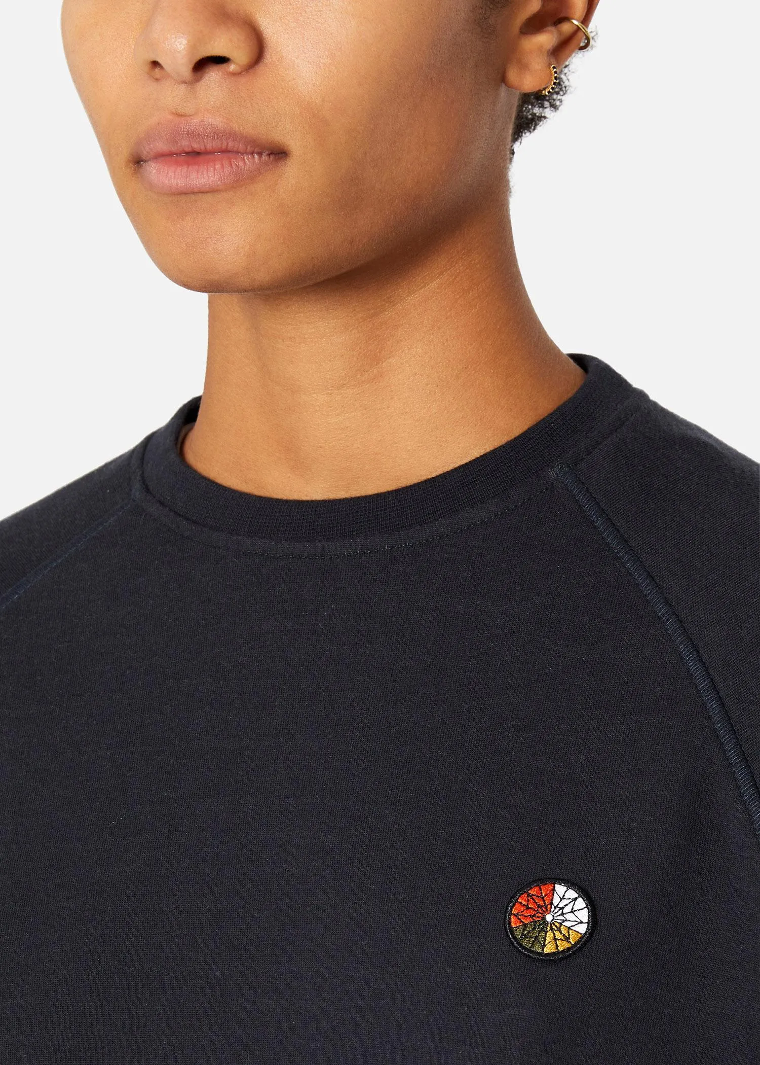 WOMENS SI CREW SWEAT (W) NAVY