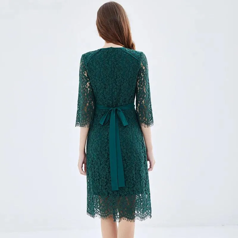 Women’s Slim Medium Length Hip Dress